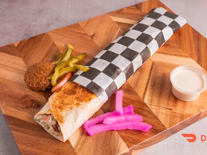 Falafel wrap